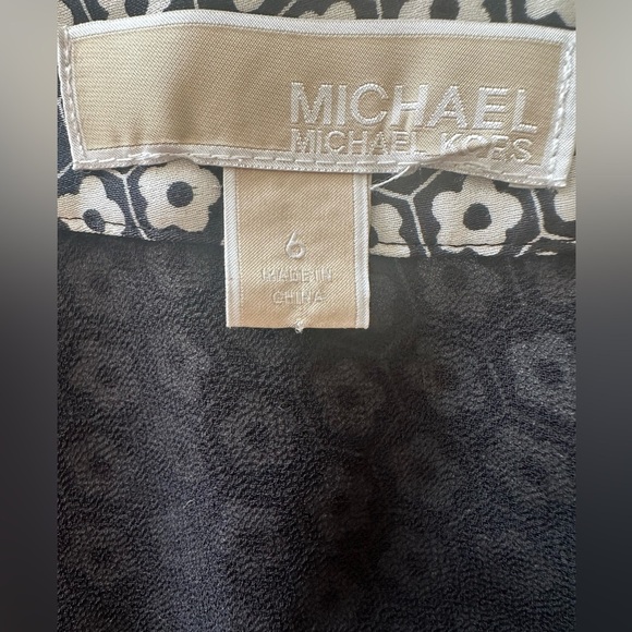 Michael Kors paisley print silk lightweight mini skirt size 6 - Picture 6 of 8